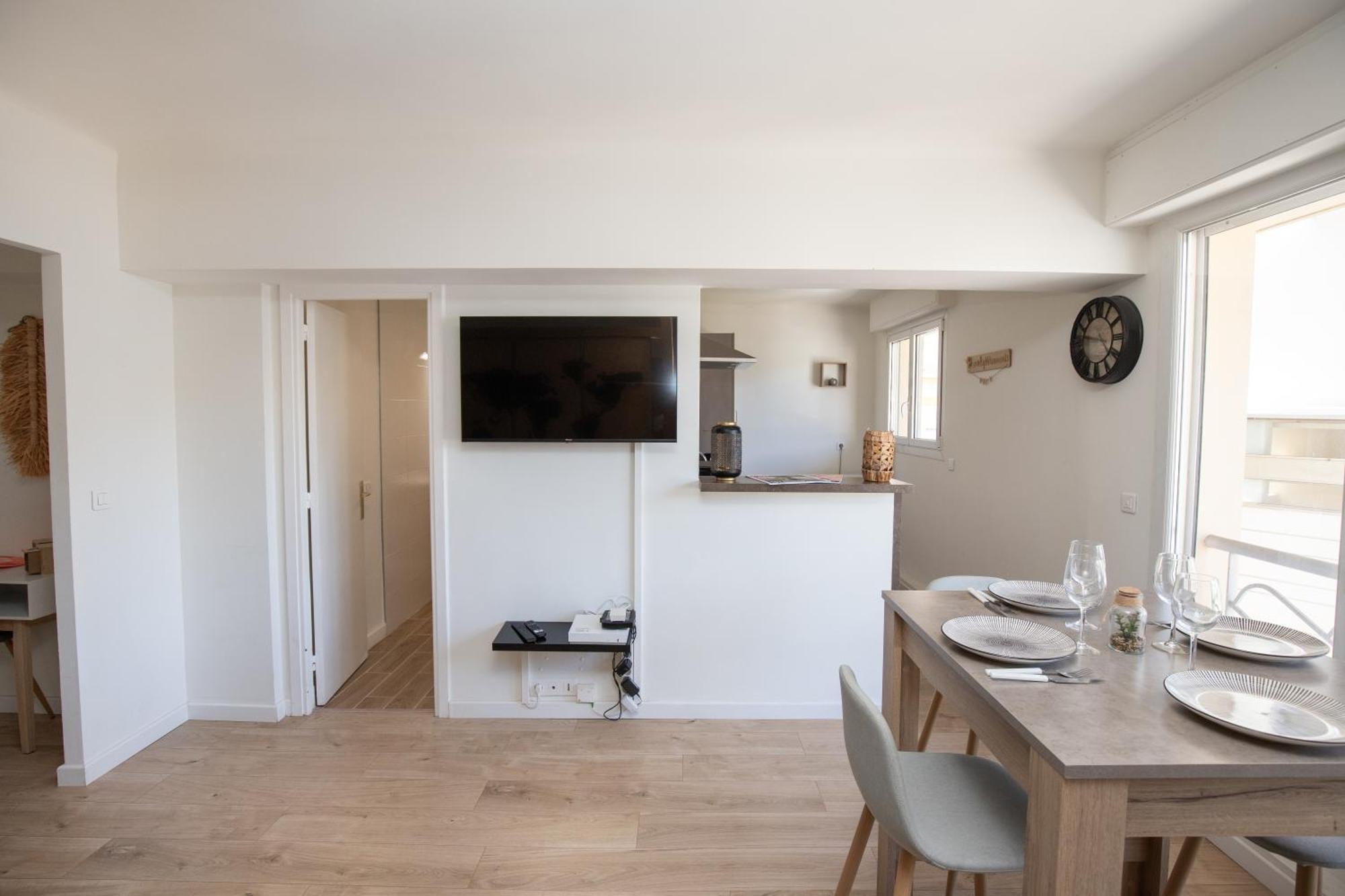 Apartament La Chic Riviera - Clim - Wifi - Croisette Cannes Zewnętrze zdjęcie