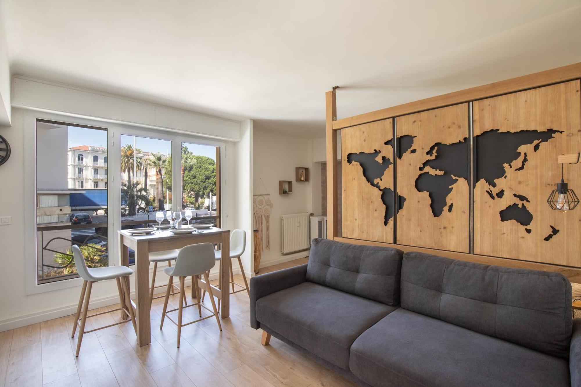 Apartament La Chic Riviera - Clim - Wifi - Croisette Cannes Zewnętrze zdjęcie